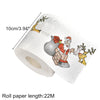 Santa & Reindeer Christmas Toilet Paper