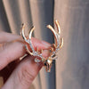 Christmas Deer Brooch