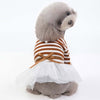 French Striped Pet Dress