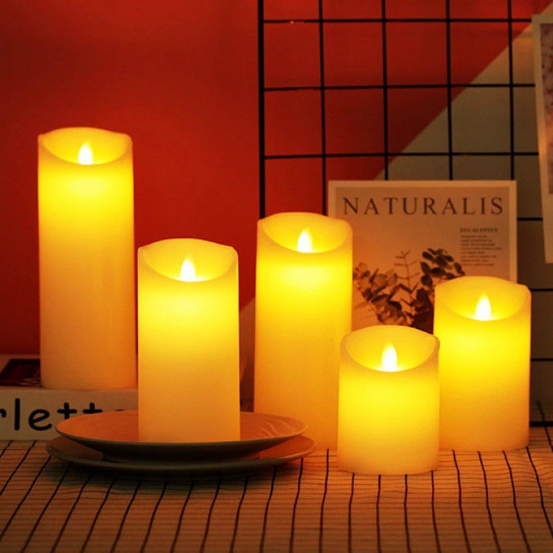 Flameless Flickering LED Candles