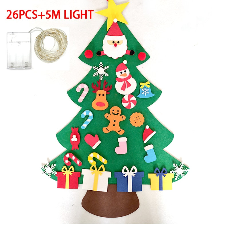 Celebration-Ready DIY Felt Christmas Tree Kit