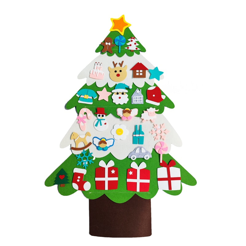 Celebration-Ready DIY Felt Christmas Tree Kit