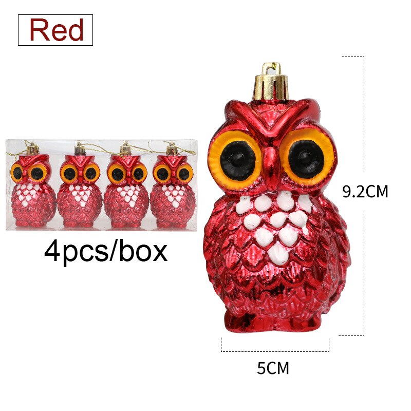 Owl Christmas Tree Ornament