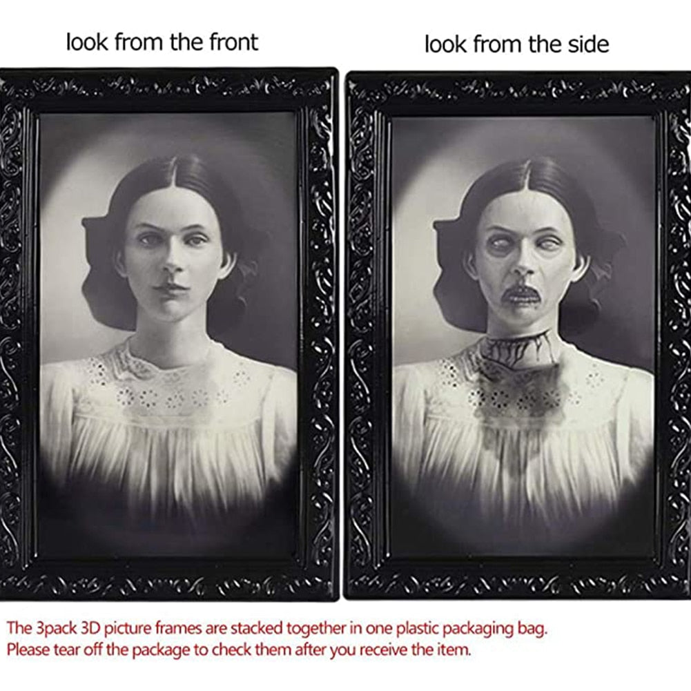 3D Ghost Portrait Frame