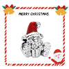 Silver Christmas Charm for Original DIY Bracelet