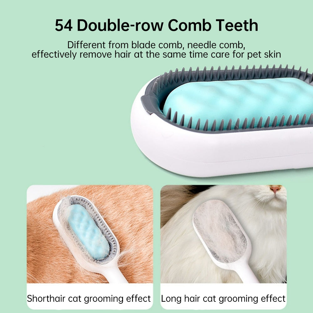 Double-Sided Pet Hair Removal Brush