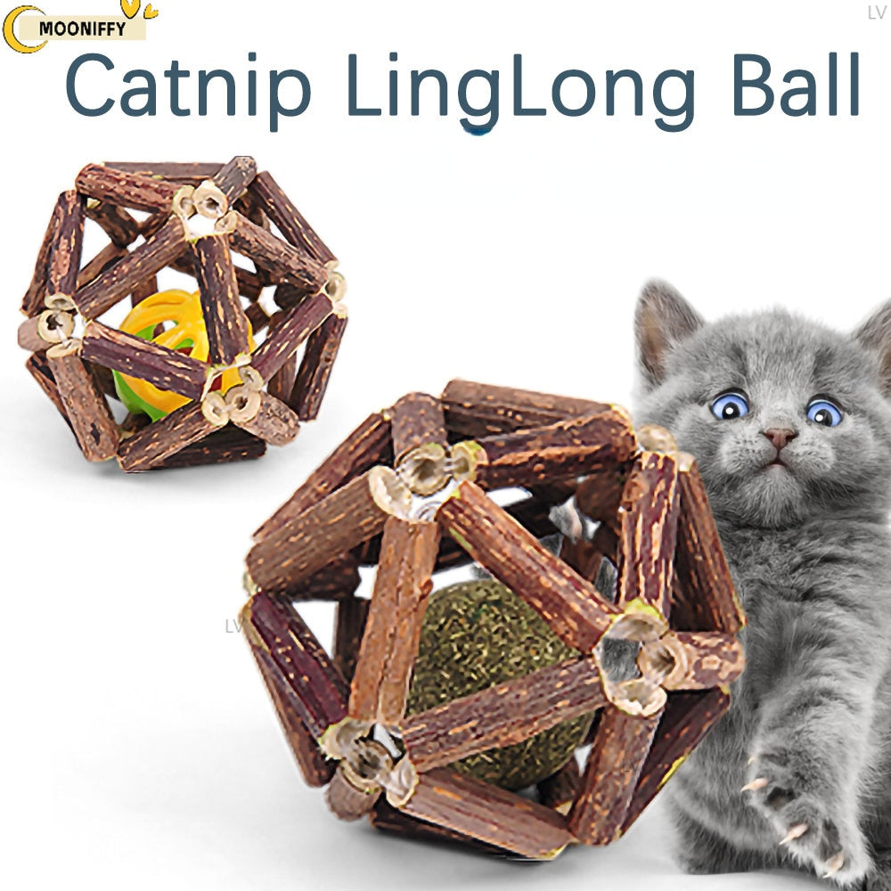 Catnip Ball Interactive Toy