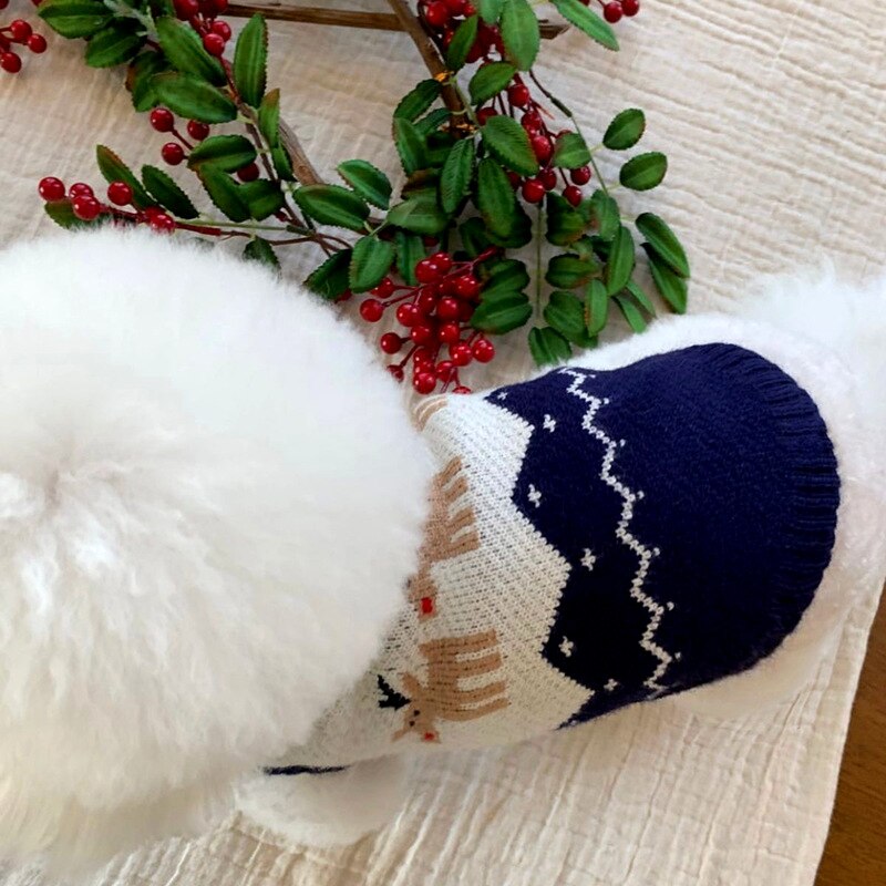 Christmas Pet Sweater for Small Pets