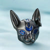 Silver Egyptian Cat Charm